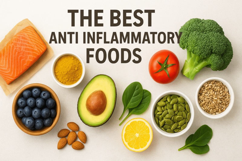 The Best Anti Inflammatory Foods for a Healthier Body
