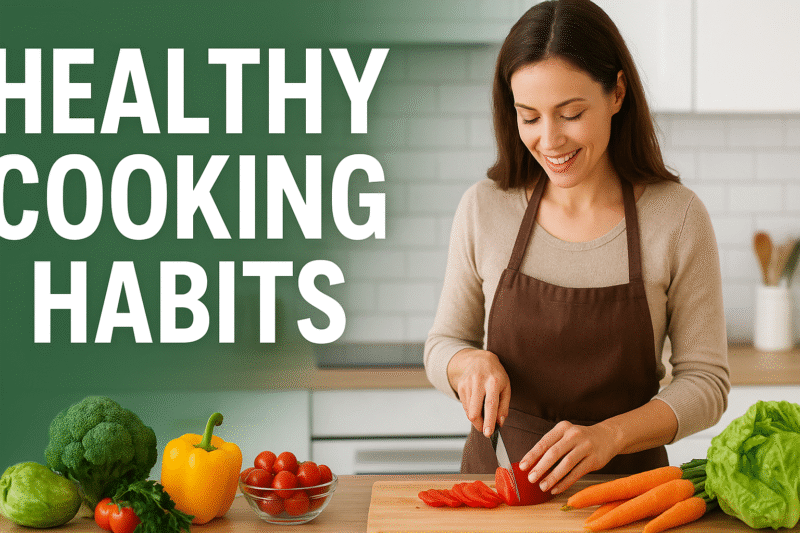 Healthy Cooking Habits: The Easy Ways to Change Your Diet and Your Life.